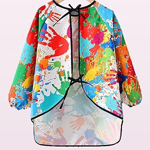 kids art smock painting aprons for toddlers artist smocks apron 