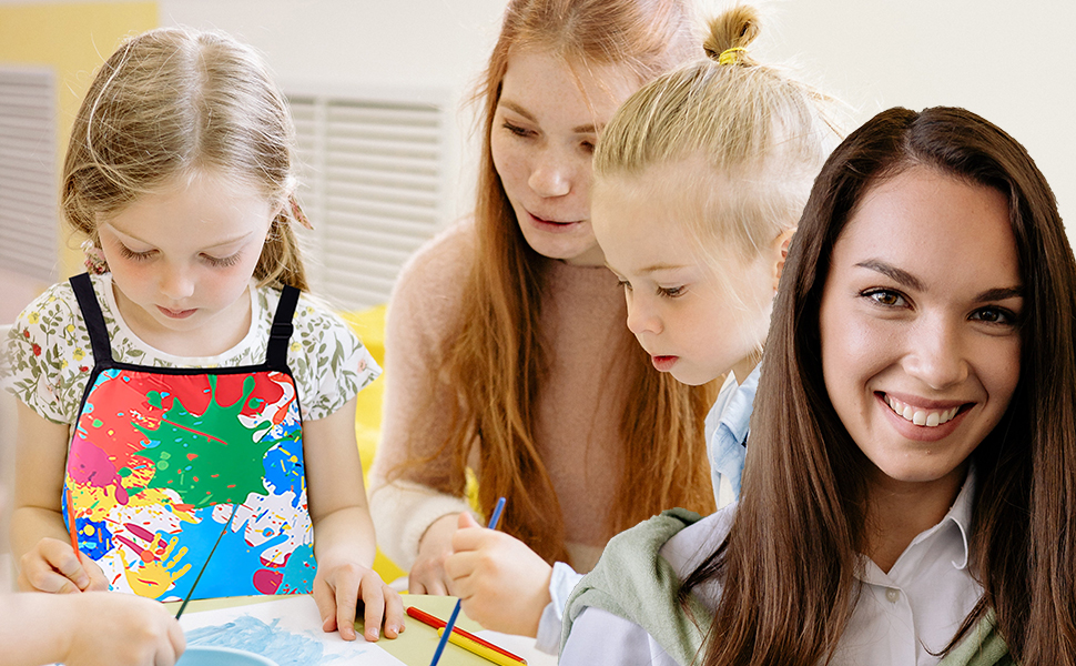 kids art smock painting aprons for toddlers artist smocks apron 
