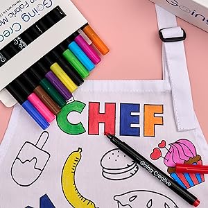 12 Fabric Markers