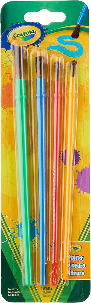 Crayola Art & Craft Brushes (4 count)