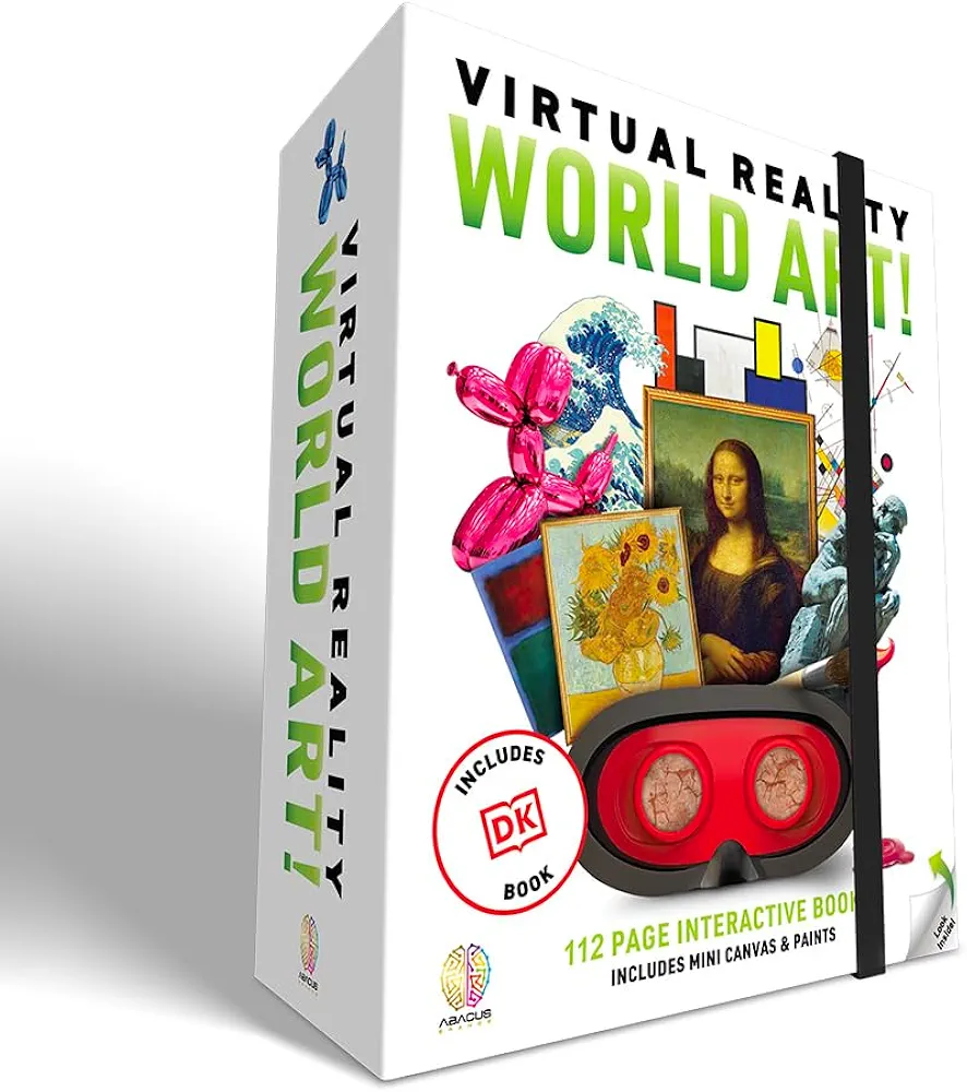 Virtual Reality World Art! - Illustrated Interactive VR Book and STEM Learning Activity Set