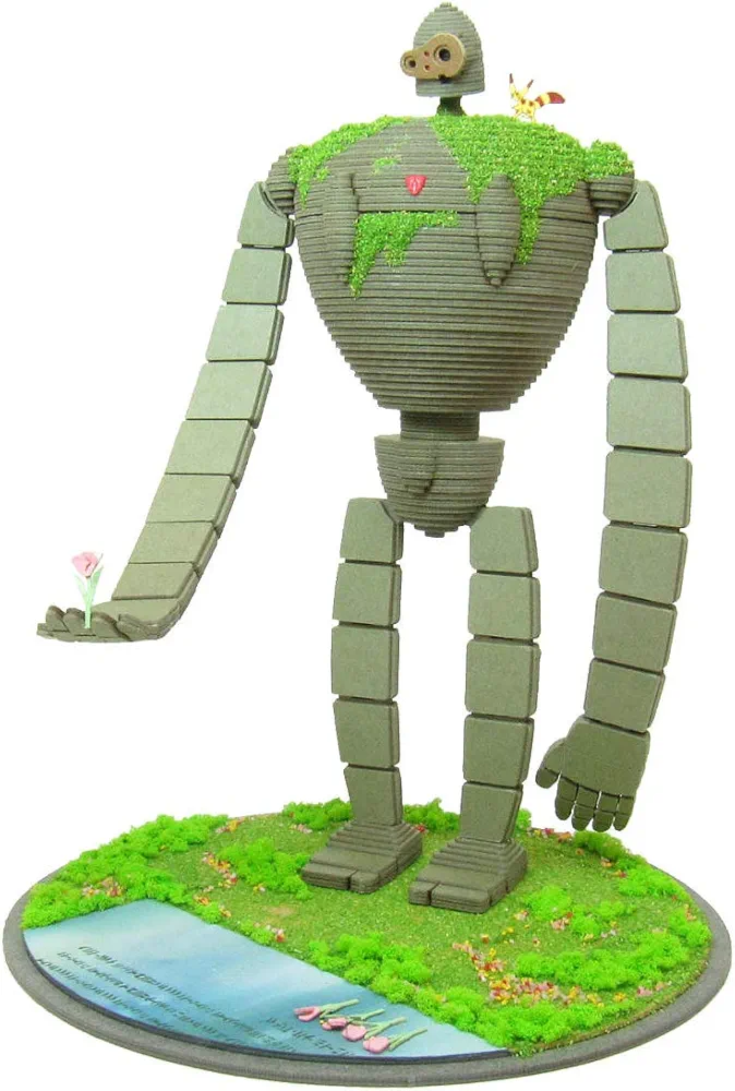 Sankei MK07-20 Miniature Kit Studio Ghibli Series Laputa Robot Soldier 1/30 Scale Paper Craft