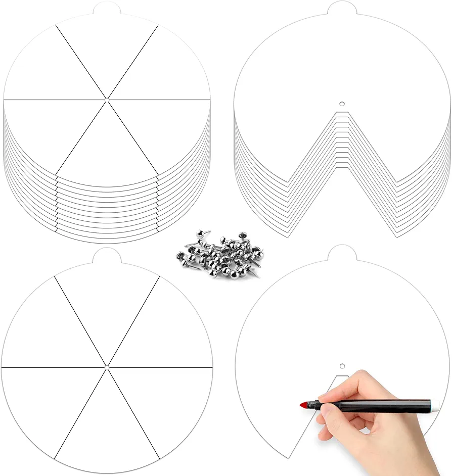 COcnny Spinning Coloring Wheel Craft - 28 Sets DIY Color Blank Wheel Cards Kit for Kids, Color Your Own Spinning Paper, Summer Craft Art Game for Sunday School Classroom Home Party Activities Supplies