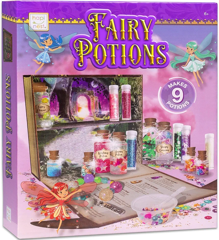 Hapinest Mix Your Own Fairy Potions Kit Crafts for Girls Gifts Ages 6 7 8 9 Years Old