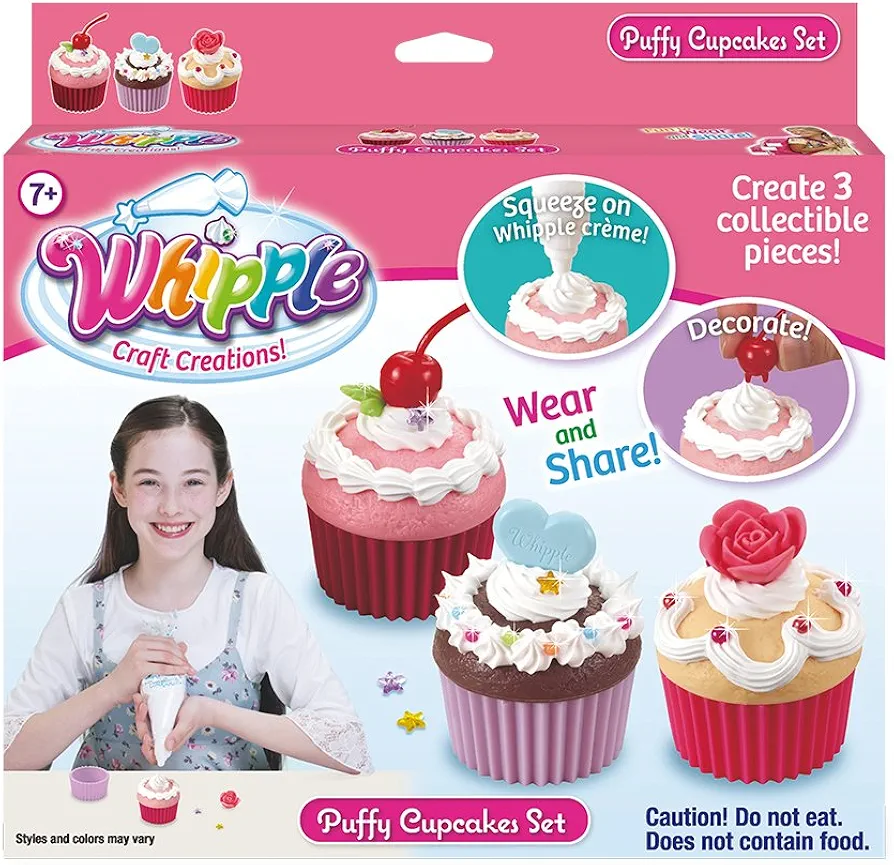 Puffy Cupcake Set