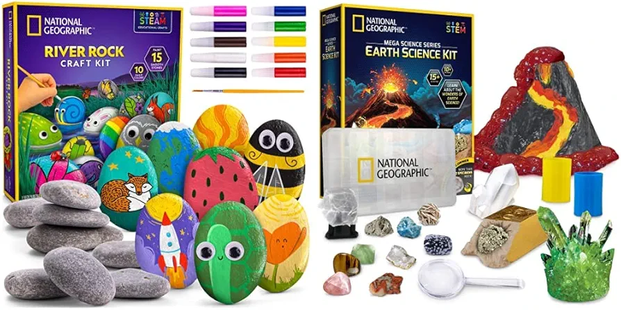 NATIONAL GEOGRAPHIC Arts, Crafts and Science Kit for Kids (Amazon Exclusive)