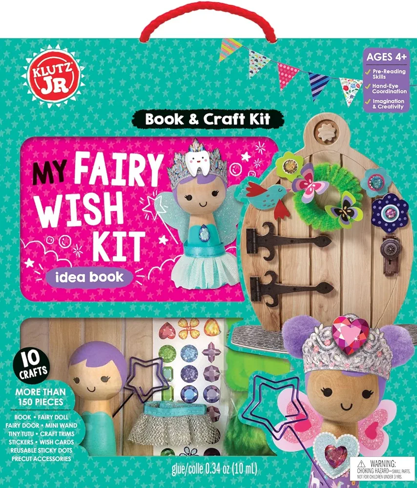 KLUTZ My Fairy Wish Kit Jr. Craft Kit