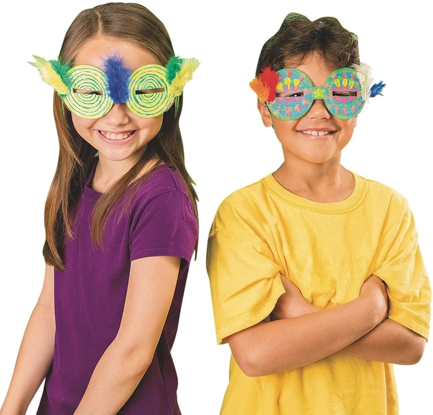 S&S Worldwide Rock Star Glasses Craft Kit (Pack of 30)