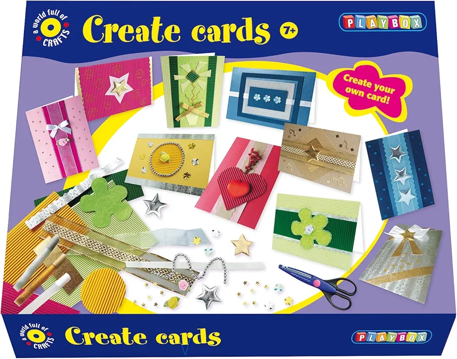 PBX2470011 2470011 Craft Set Cards, Multi Color