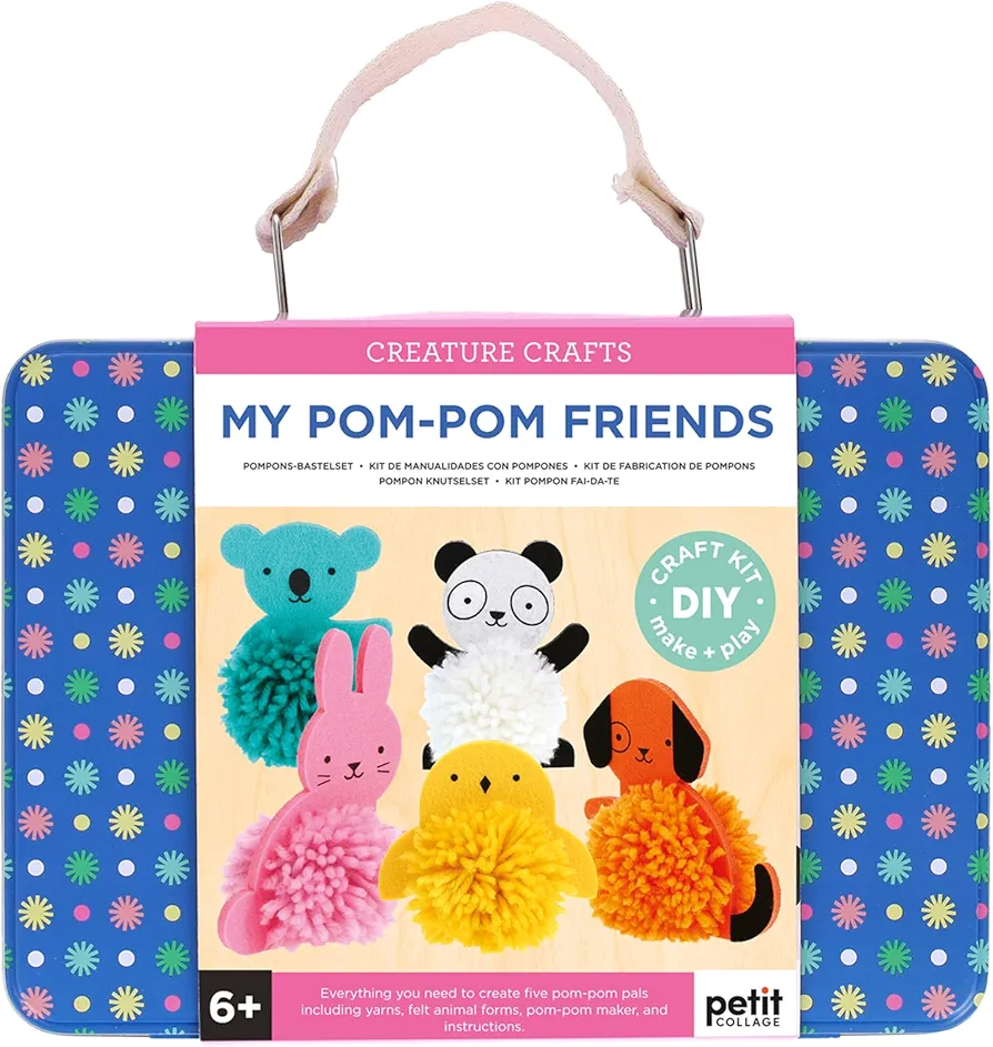 Petit Collage Creature Crafts: My Pom Pom Friends