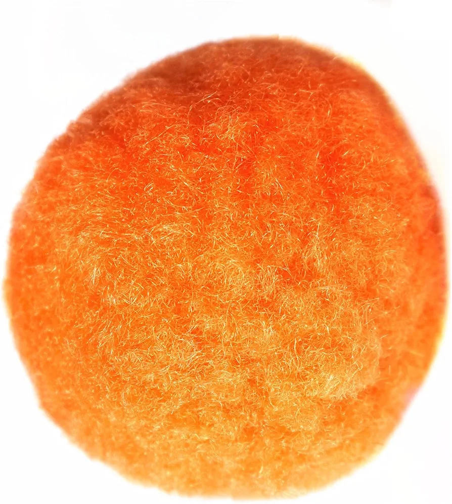 2 inch Orange Pom Poms Balls Pompom (30 Pack) Large for Kids Arts and Crafts
