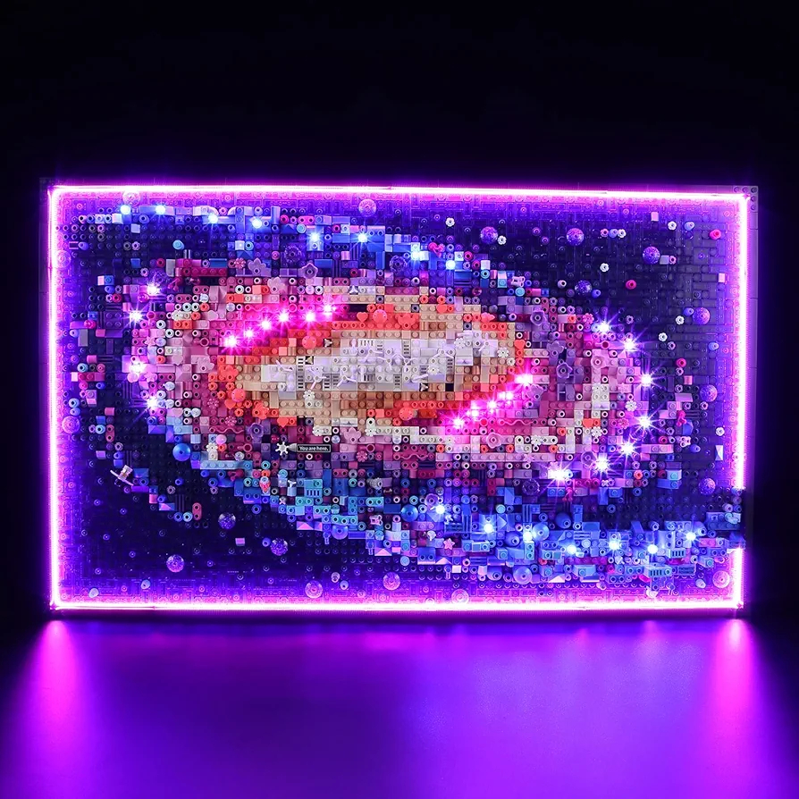 BRIKSMAX Light Kit for Lego-31212 The Milky Way Galaxy - Compatible with Lego Art Building Set- Not Include Lego Set