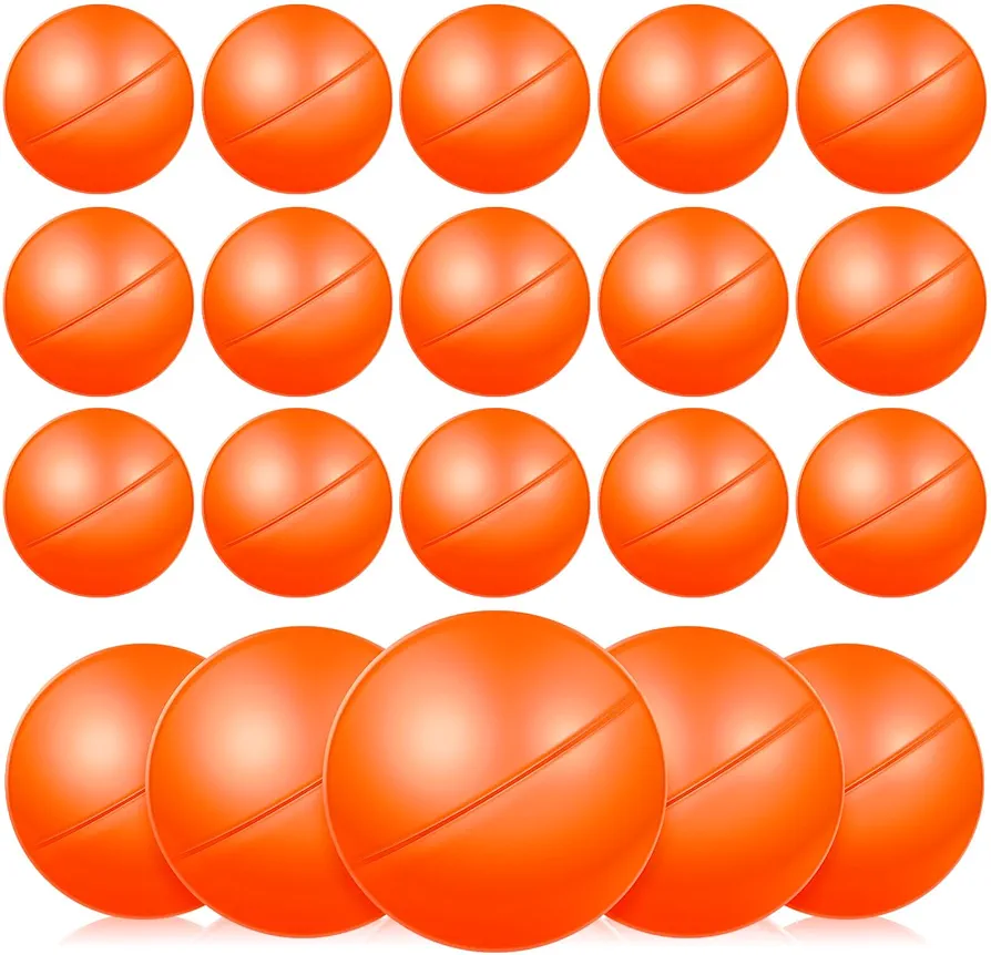 Vaguelly 40MM Openable Ball, 25Pcs Plastic Mini Raffle Drawing Balls for Entertainment, Activities, Game, Party, Arts and Craft