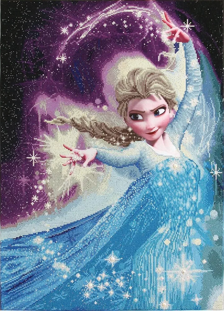 DIAMOND DOTZ Elsa Magic Diamond Paiting Artwork Kit