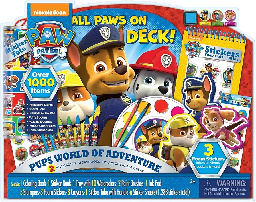 Bendon Nickelodeon PAW Patrol Giant Art Activity Set AS66864