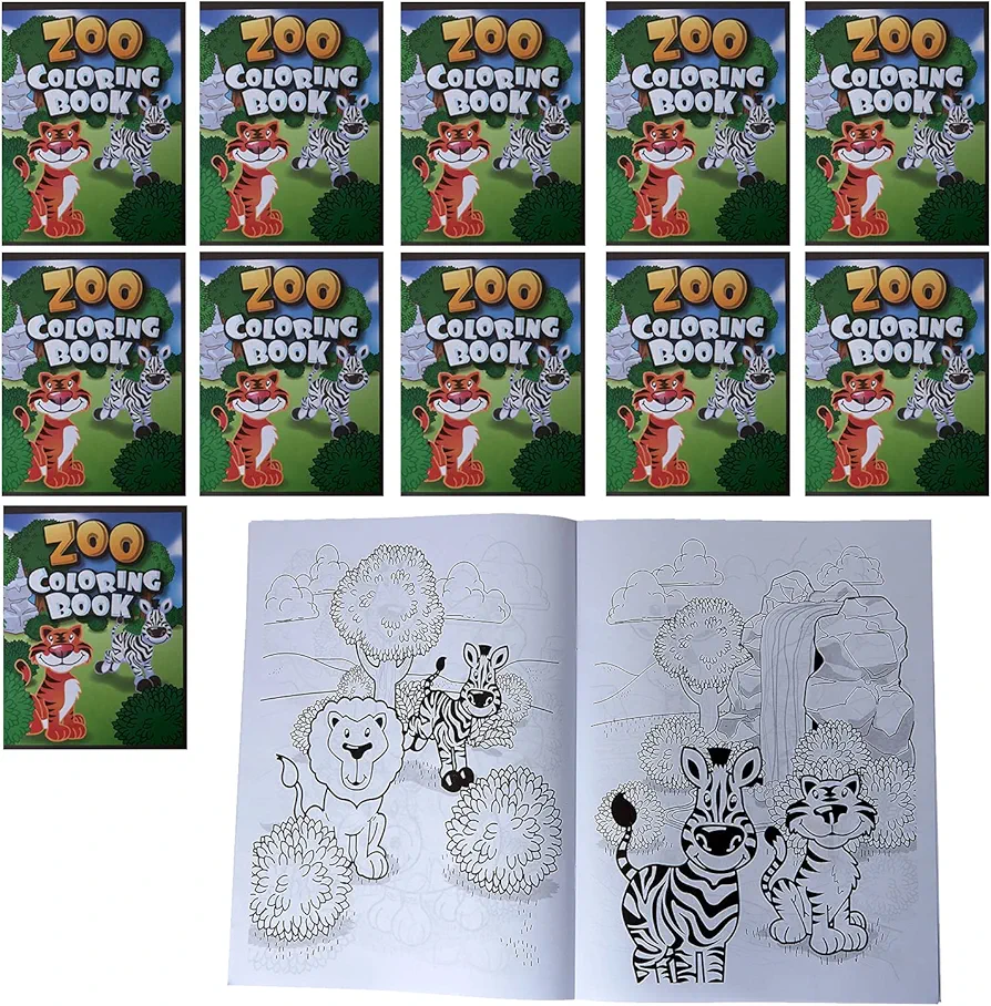 Kicko Mini Paint Set - 12 Pack - 9 Inch - for Kids, Arts and Crafts, Party Favors, Stocking Stuffers, Classroom Prizes, Decorations, Birthday Supplies, Novelties, Holidays, and Rewards
