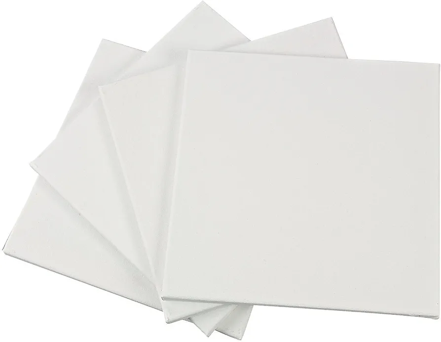 DIY Canvas Squares (Set of 4) Crafts for Kids and Fun Home Activities