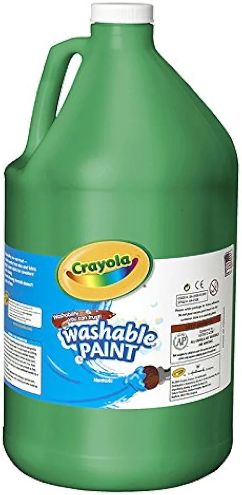 Washable Paint Gallon Green Arts & Crafts Arts & Crafts Bin212844 Crayola Llc