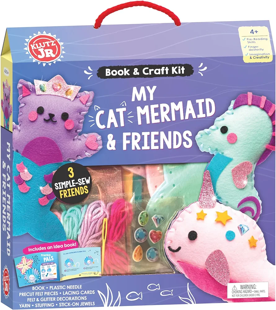Klutz Jr. My Cat Mermaid & Friends Craft Kit