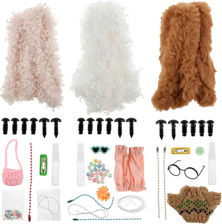 Pipe Cleaners Craft Kit DIY Pipe Cleaners Set Art and Crafts Kit Cute Animals Pipe Cleaners Kit for Beginners includes Supplies Instruction Soft Pipe Cleaners Craft Great Best Craft Project Kids (03)