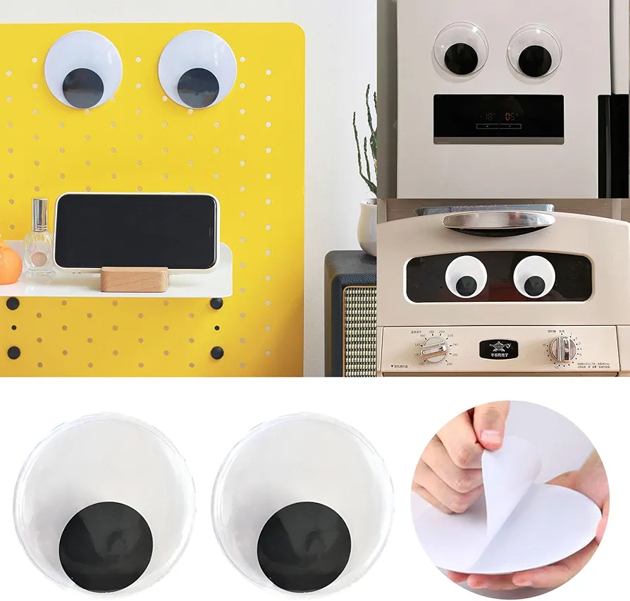Arts and Crafts for Kids Ages 2-4 Girls Stickers Home Decoration with Eye Stickers Kids Arts and Crafts Ages 4-8 Boys (Clear, One Size)