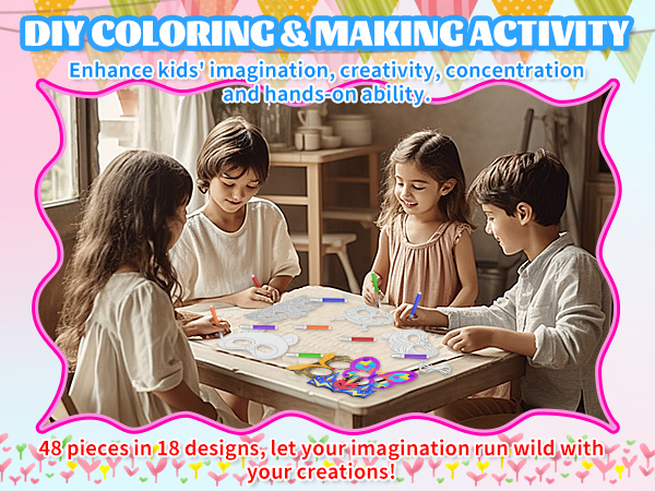 make color your own paper masks and crowns