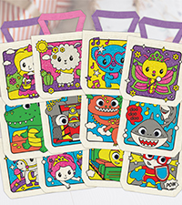 coloring goodie bags