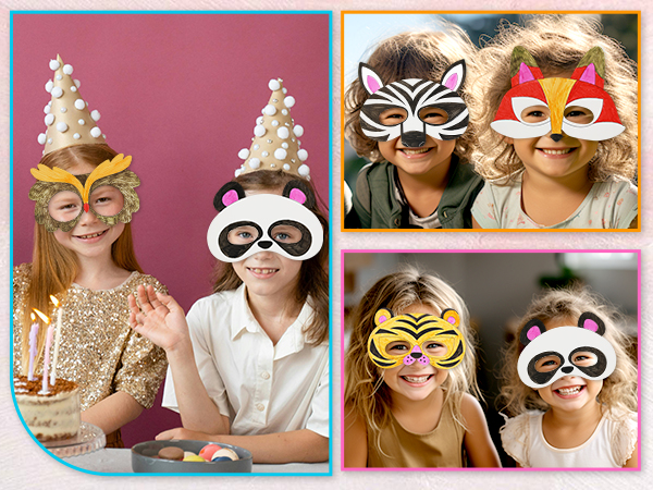 make color your own paper masks
