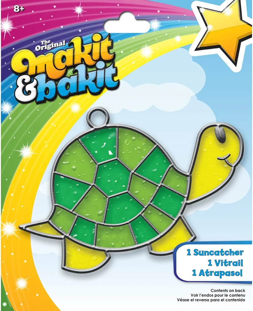 Colorbok TB-61816 Makit and Bakit Suncatcher Kit, Turtle