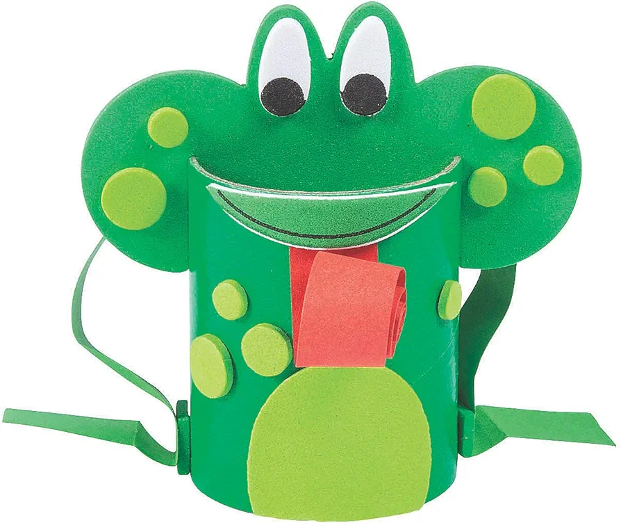 Frog Craft Tube Craft Kit -12 - Crafts for Kids and Fun Home Activities