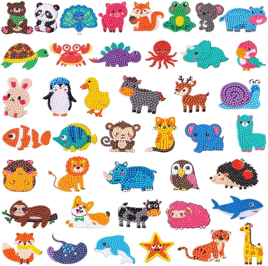 EAPHANT 6500+ Diamonds Art Kits for Kids Diamond Stickers Arts and Crafts Painting for Kids Ages 4-8 8-12
