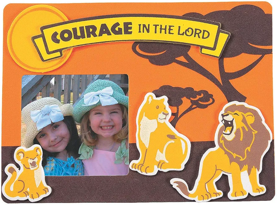 African Safari Vbs 12 Pc Frame Craft Kit - Crafts for Kids and Fun Home Activities