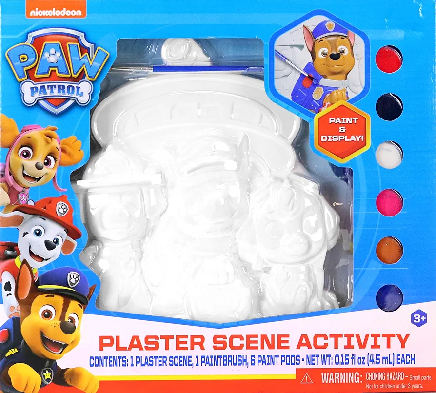Paw Patrol Plaster Scene Activity