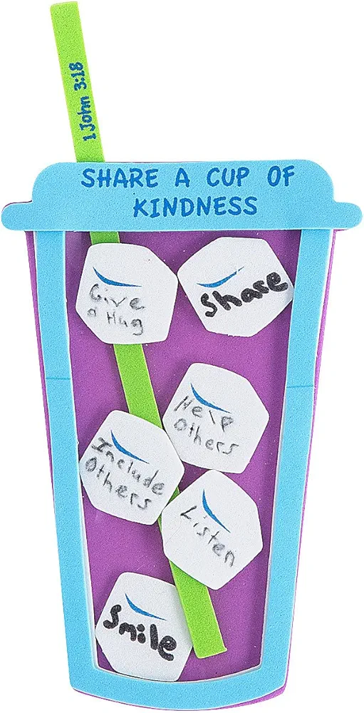 Fun Express Cup of Kindness Spring - Crafts for 12 - Craft Kit