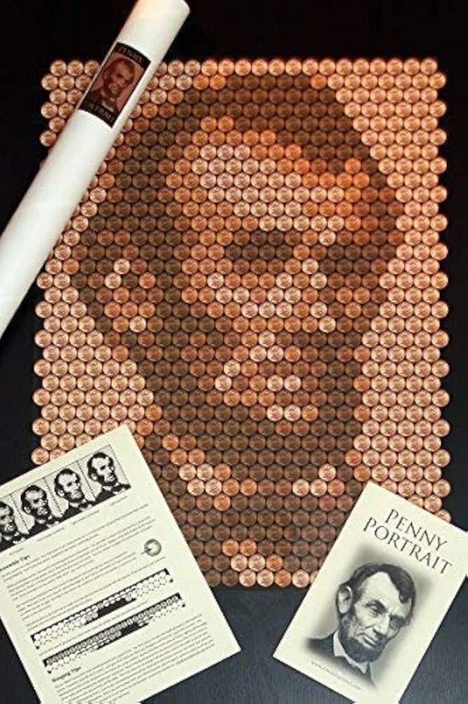 Abraham Lincoln Kit - Unique DIY Craft Wall Art