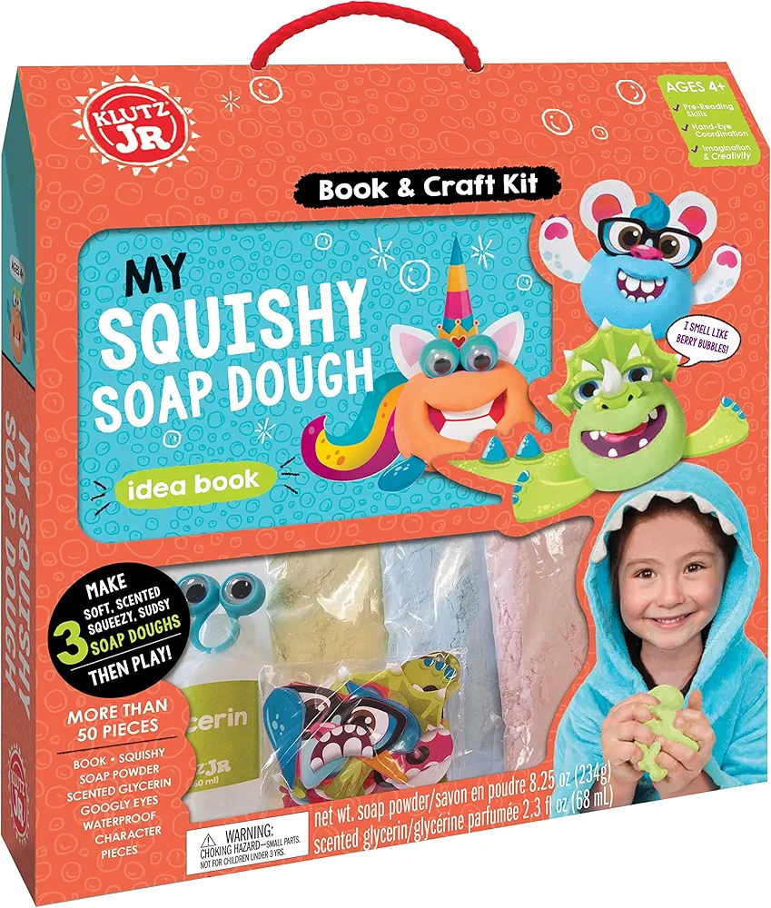 KLUTZ My Squishy Soap Dough Jr. Craft Kit