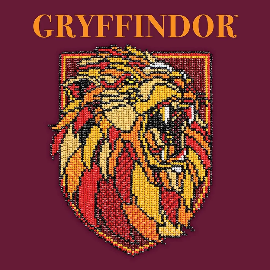 Camelot Dotz Diamond Art Kit 12.6"X12.6"-Harry Potter, Gryffindor Alumni Multi